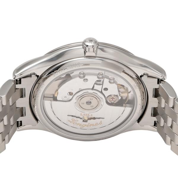 ロンジン LONGINES フラッグシップ L4.774.4.57.6 ブラック文字盤 新品 腕時計 メンズの画像