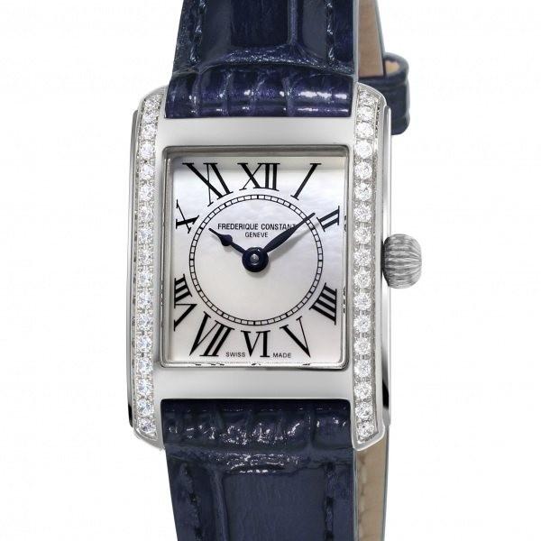 即出荷可 フレデリック コンスタント 新品 Frederique 腕時計 Constant クラシック カレ レディース Fc 0mpwcd16 ホワイト文字盤 Frederique 新品 腕時計 ジェムキャッスル ゆきざき 通販 安価即出荷