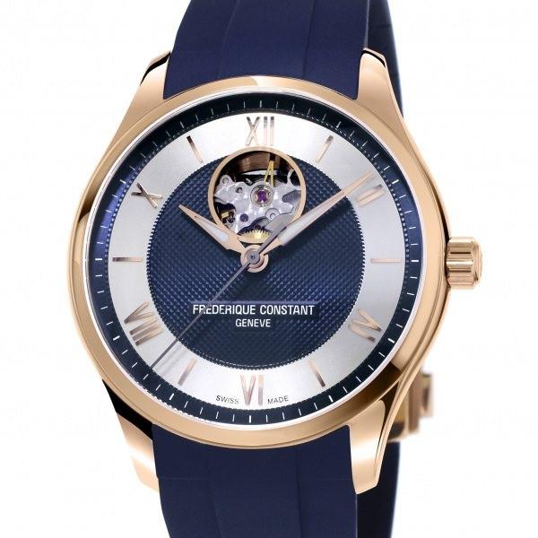 フレデリック・コンスタント クラシック インデックス オートマチック ハートビート FC-310MNS5B4 ダークネイビー/シルバー文字盤 新品 メンズ