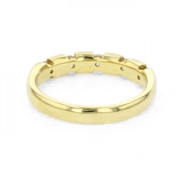 K18YG イエローゴールド ダイヤモンド リング レディースアクセサリー