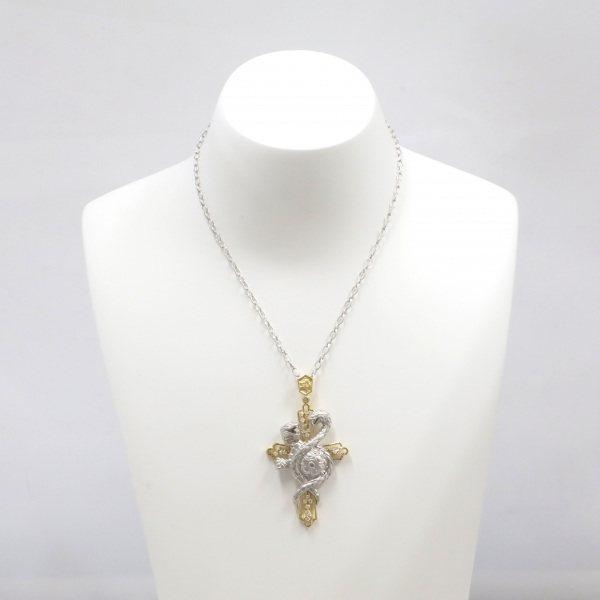 K18イエローゴールド K18ホワイトゴールド ダイヤモンド