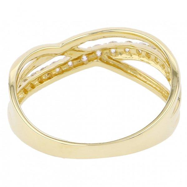 新入荷 K18YG イエローゴールド ダイヤモンド リング 【MYK1050417514】(37030円)