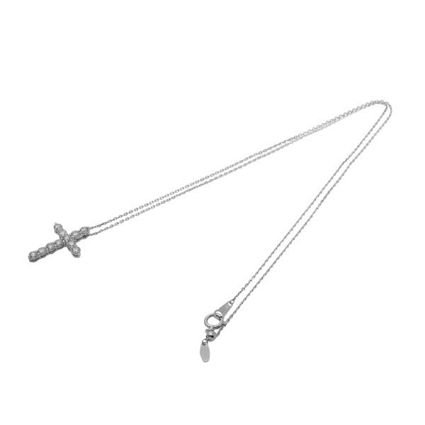 プラチナ950 プラチナ850 ダイヤモンド クロス ネックレス