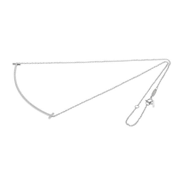 TIFFANY&Co.（ティファニー） T スマイル L K18ホワイトゴールド