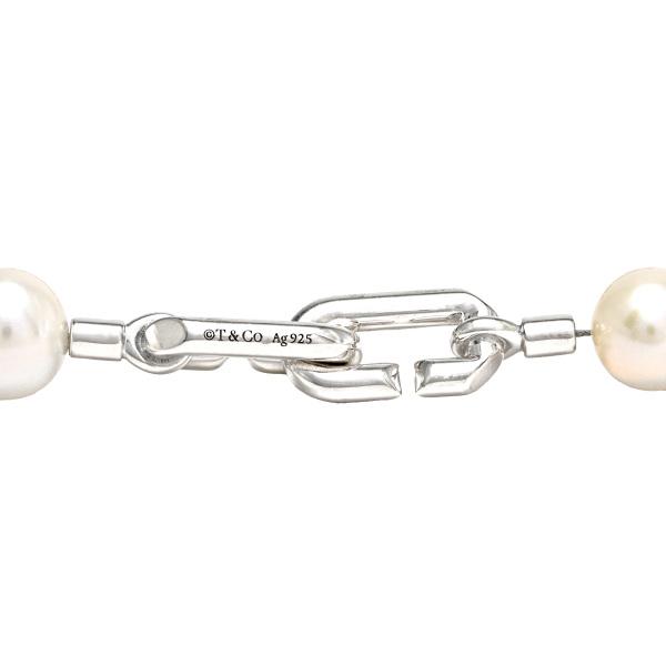 ティファニー ハードウェア パール ロック ネックレス 中古・古着通販】TIFFANY & Co. (ティファニー) HardWear Pearl