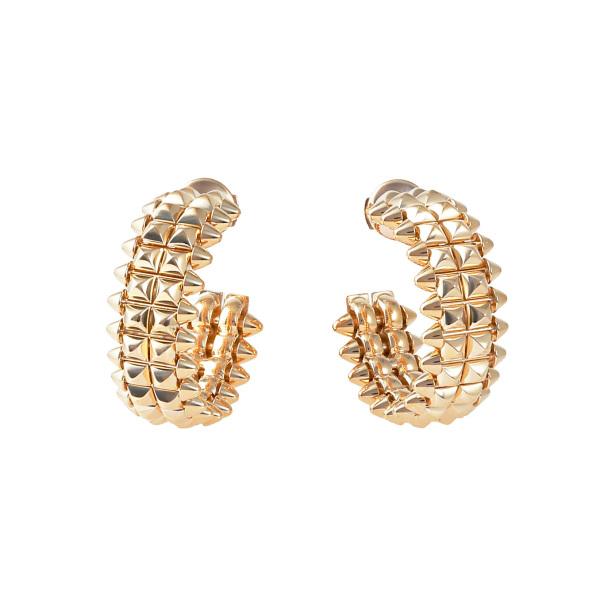 Cartier（カルティエ） クラッシュ ドゥ K18ピンクゴールド ピアス