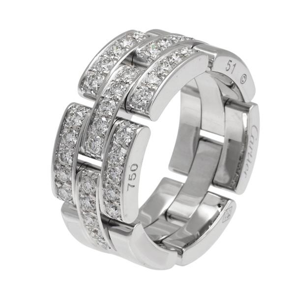 Cartier（カルティエ） マイヨンパンテール 3連 セミパヴェ