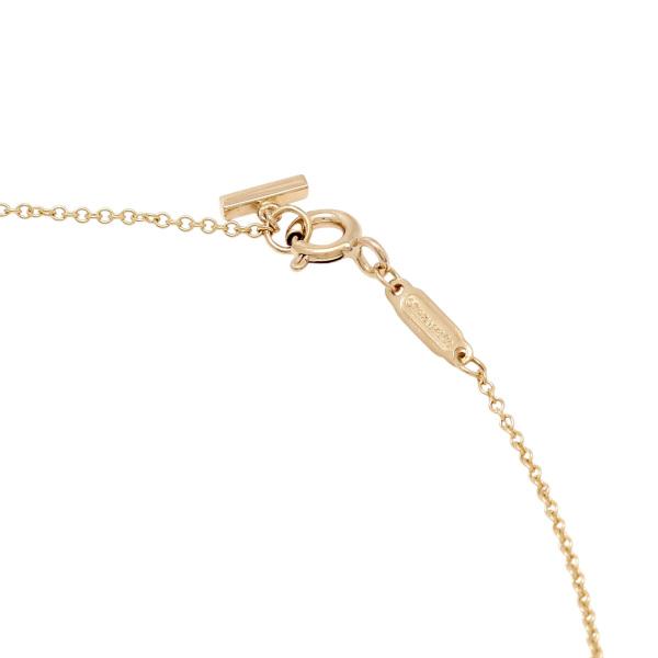 極美品 ティファニー Tスマイル ミニ ネックレス ローズゴールド k18 Tiffany T 新品同様 ティファニー スマイル ミニ ペンダント