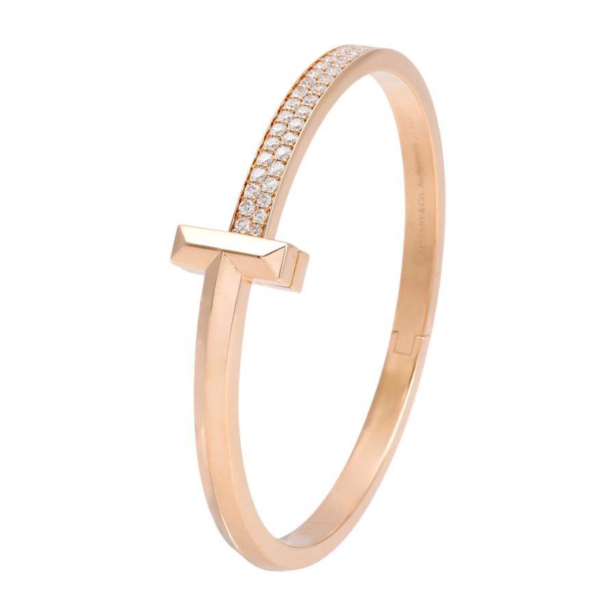 TIFFANY&Co.（ティファニー） T ワン ワイド ラージ K18ローズゴールド