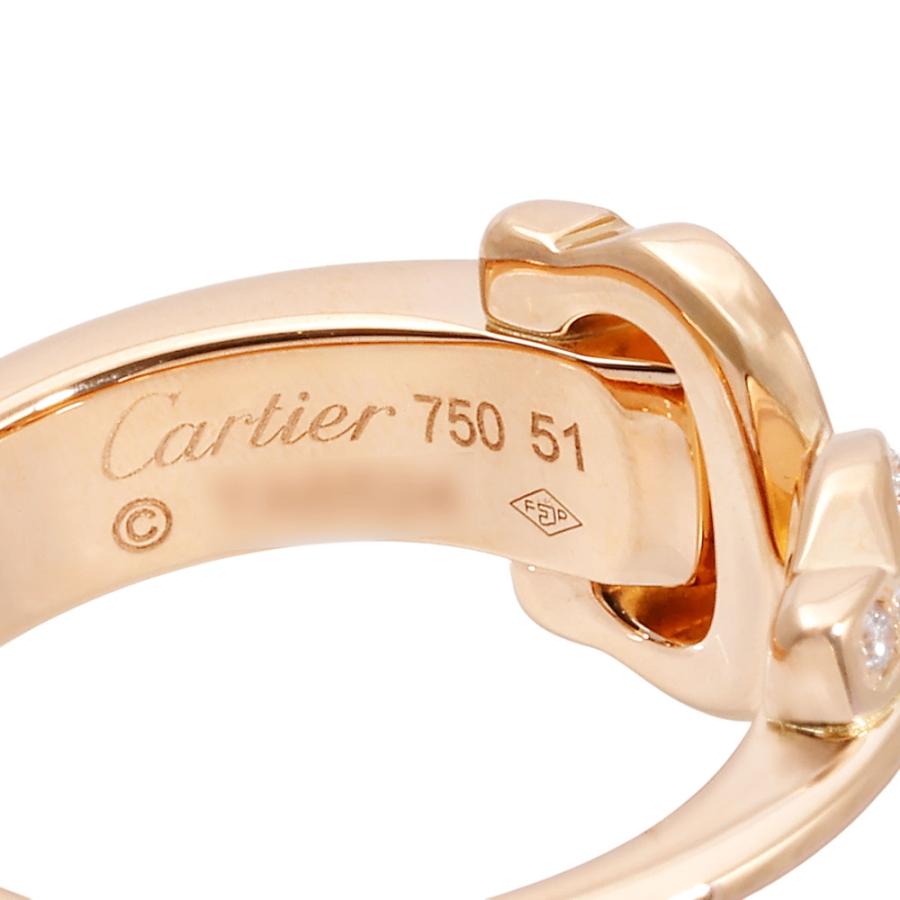 Cartier カルティエ 2C ブークルセ K18ピンクゴールド リング