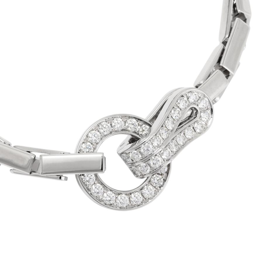 Cartier カルティエ アグラフ K18ホワイトゴールド ブレスレット