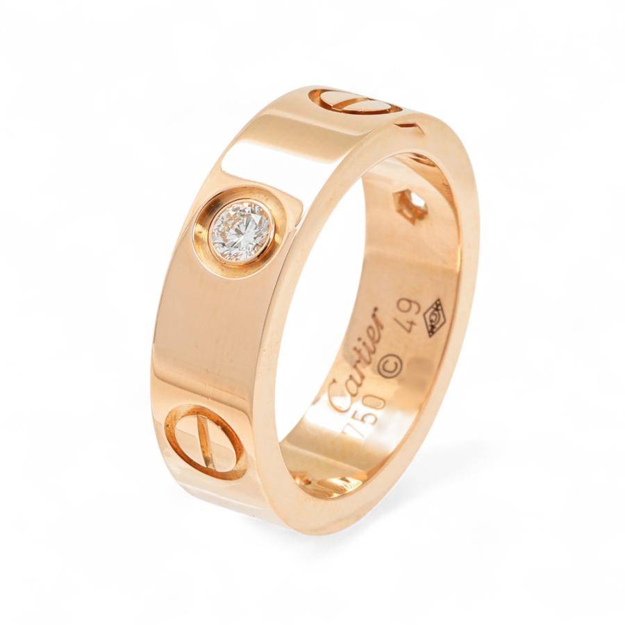 Cartier（カルティエ） ラブ K18ピンクゴールド リング 中古 : ジェム
