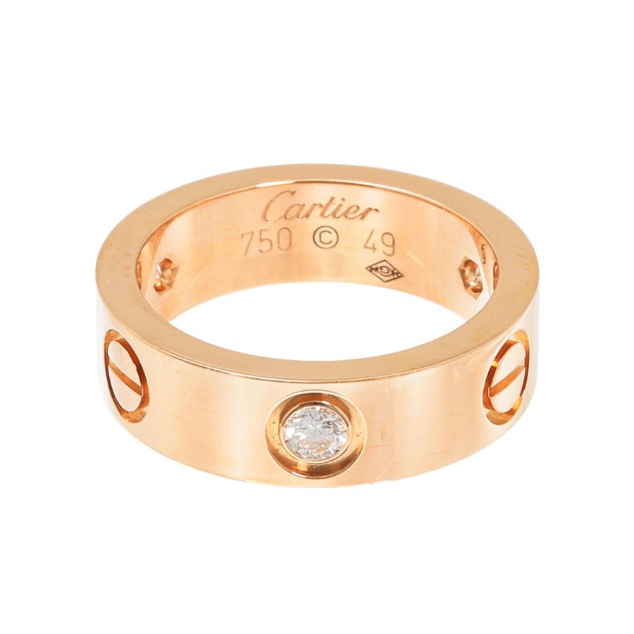 Cartier（カルティエ） ラブ K18ピンクゴールド リング 中古 : ジェム