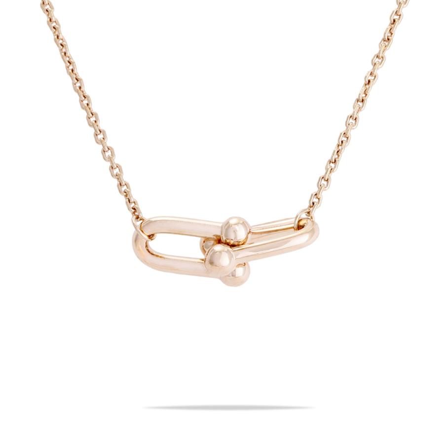 TIFFANY&Co.（ティファニー） ハードウェア スモール ダブルリンク K18 