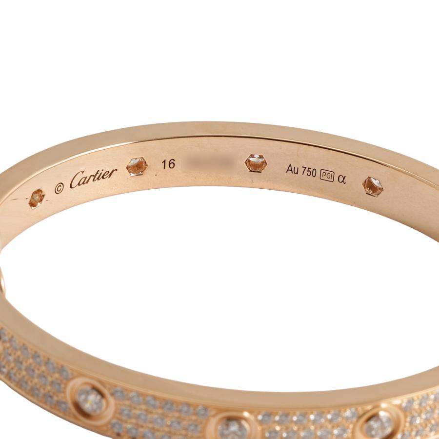 Cartier（カルティエ） ラブ K18ピンクゴールド ブレスレット 中古