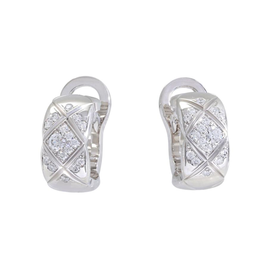 CHANEL（シャネル） ココクラッシュ K18ホワイトゴールド ピアス 中古