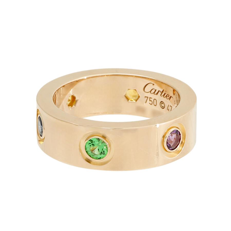 Cartier（カルティエ） ラブ K18ピンクゴールド リング 中古 : ジェム