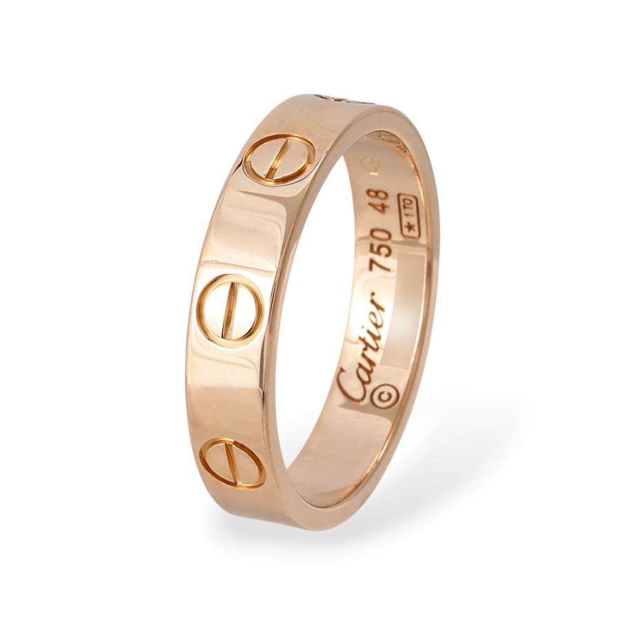 Cartier（カルティエ） ラブ スモールモデル K18ピンクゴールド リング