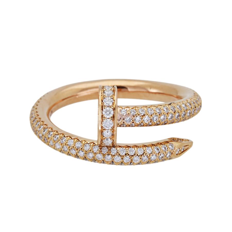 Cartier（カルティエ） ジュストアンクル K18ピンクゴールド リング