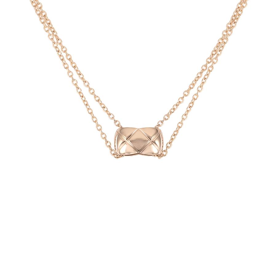 CHANEL（シャネル） ココクラッシュ K18ピンクゴールド ネックレス