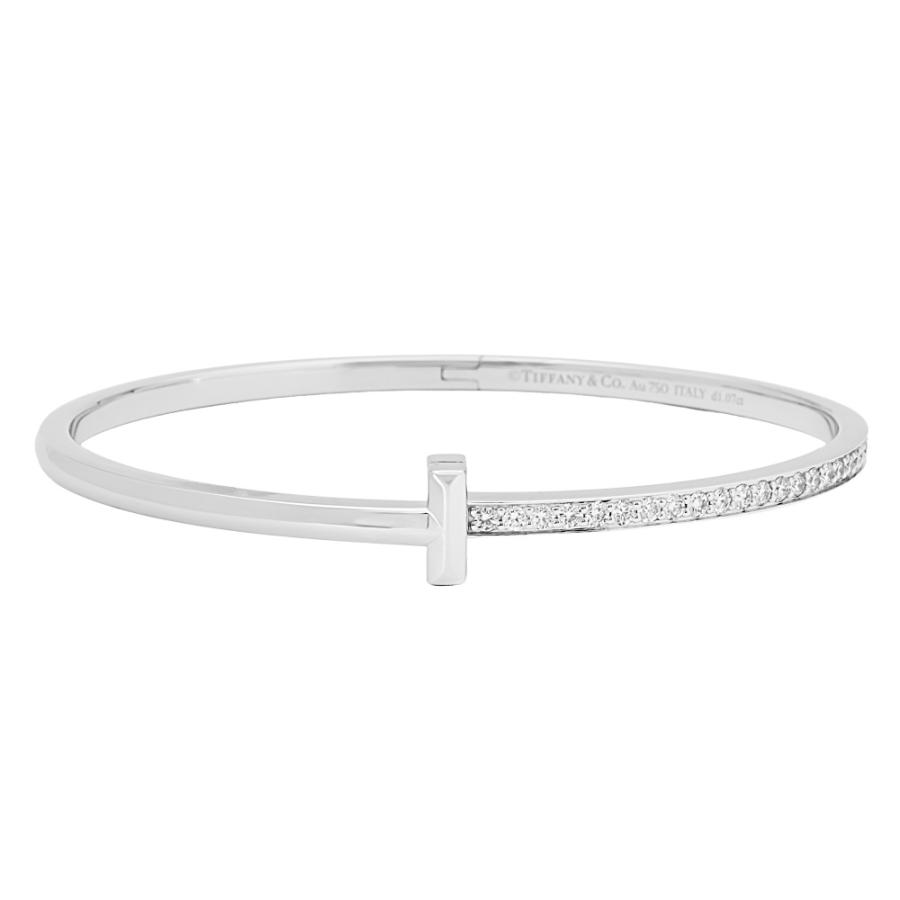 TIFFANY&Co.（ティファニー） T Tワン エクストララージ K18ホワイト