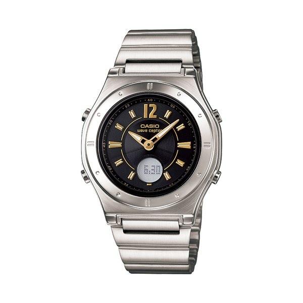 カシオ CASIO ウェーブセプター ソーラーコンビネーション LWA-M141D-1AJF ブラック文字盤 新品 腕時計 レディース