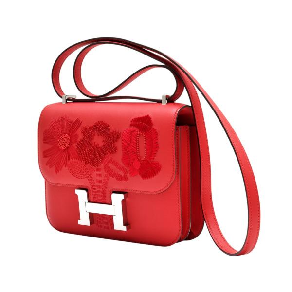 今日まで販売　HERMES　小物入れ HERMES（エルメス） コンスタンス ミニ ダンシングフラワー ミロワール