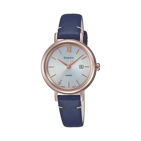 カシオ CASIO シーン ソーラーサファイアモデル SHS-D300CGL-7BJF シルバー文字盤 新品 腕時計 レディース