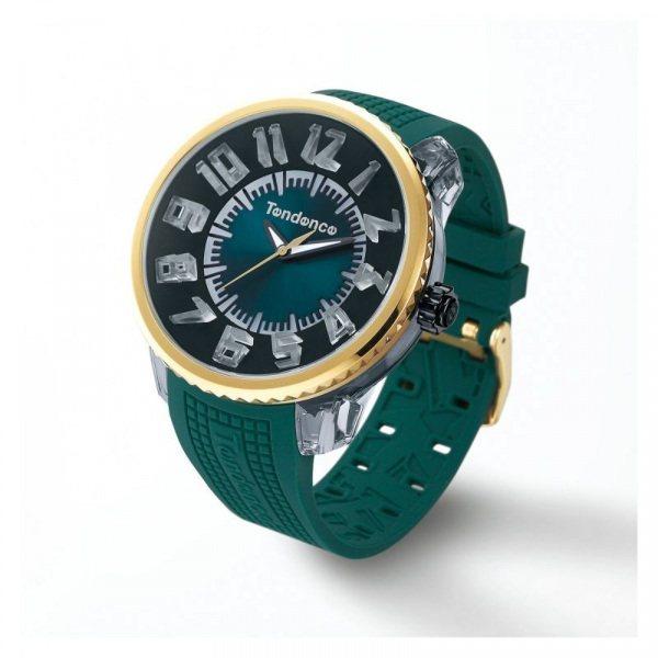 テンデンス TENDENCE フラッシュ TY532001 グリーン文字盤 新品 腕時計 メンズ｜gem-castle-yukizaki｜02