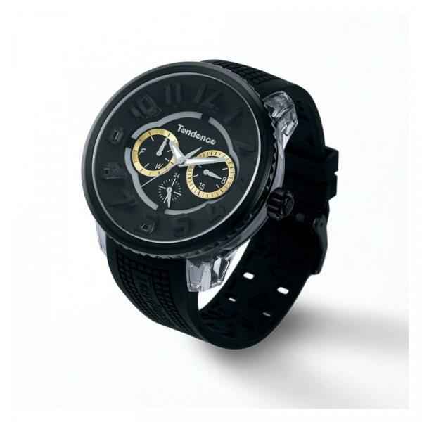 【新品】TENDENCE テンデンス 腕時計 フラッシュ ブラック文字盤 Tendence(テンデンス）FLASH（フラッシュ）TG530001 ブラック