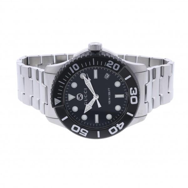 GUCCI グッチ ダイバー YA126279 ブラック文字盤 新品 腕時計