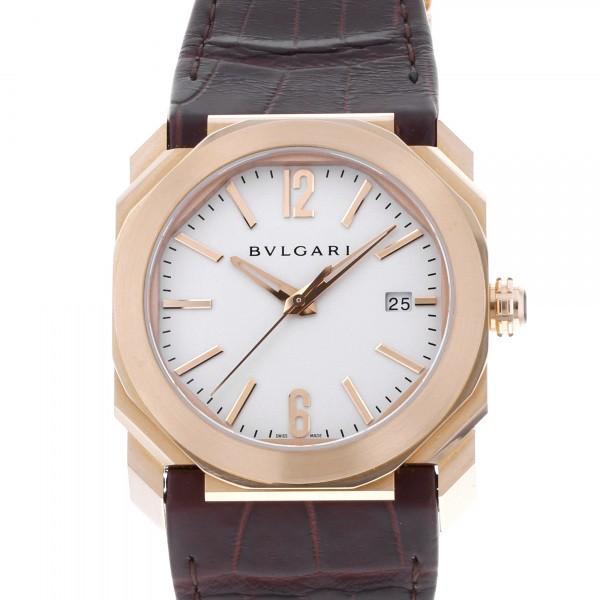 BVLGARI Solotempo 腕時計 シルバー BVLGARI ブルガリ 腕時計 ソロテンポ ST29S SS/革 シルバー文字