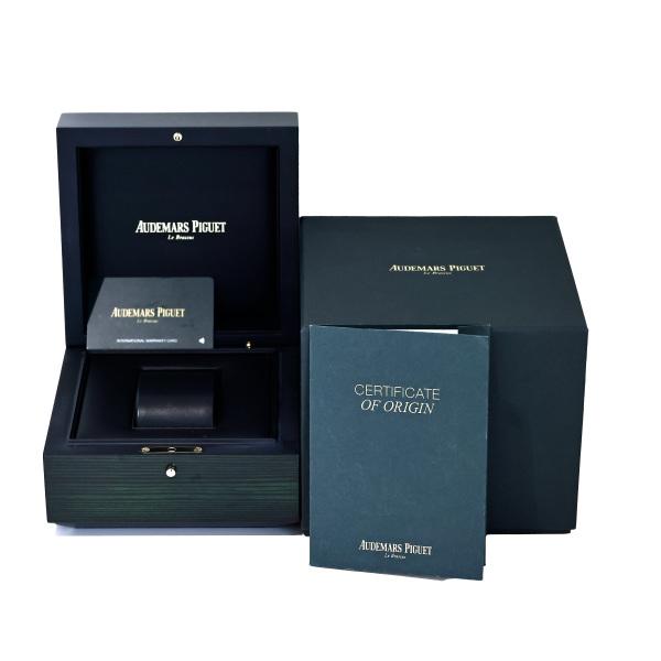 オーデマ・ピゲ AUDEMARS PIGUET ロイヤルオーク クロノグラフ 50周年記念モデル 26240ST.OO.1320ST.04 カーキ文字盤 中古 腕時計 メンズ｜gem-castle-yukizaki｜06