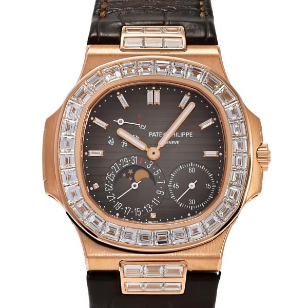 ノーチラス パテック・フィリップ PATEK PHILIPPE 5724R-001 ダークブラウン文字盤 中古 腕時計 メンズ : ジェム ...
