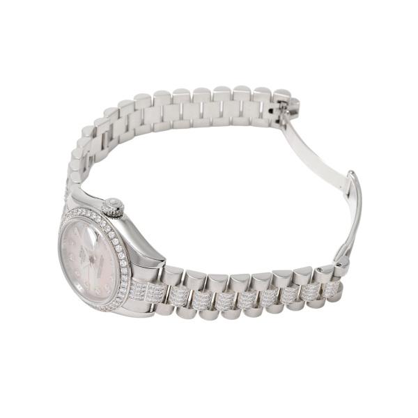 ゆず デイトジャスト ロレックス ROLEX 26 179136NG ホワイト/10PD