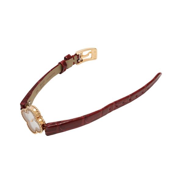 ヴァンクリ スウィートアルハンブラウォッチ 替えベルト 白 ヴァンクリ スウィートアルハンブラウォッチ 替えベルト 白