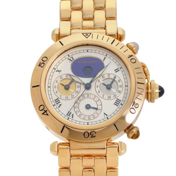 Cartier（カルティエ） パシャ ホワイト文字盤 中古 腕時計 メンズ