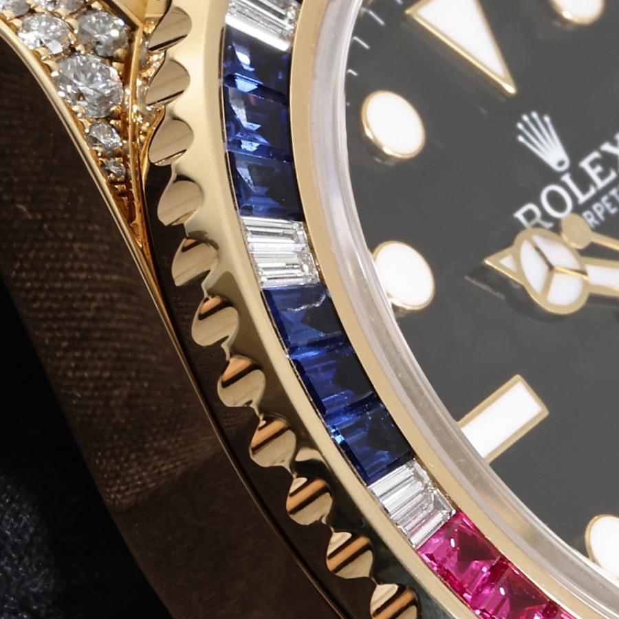 GMTマスターII ロレックス ROLEX 116758SARU ブラック文字盤 中古