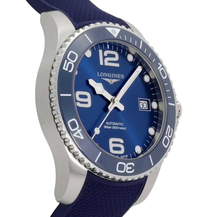 ロンジン LONGINES ハイドロコンクエスト L3.780.4.96.9 ブルー文字盤 新品 腕時計 メンズの画像