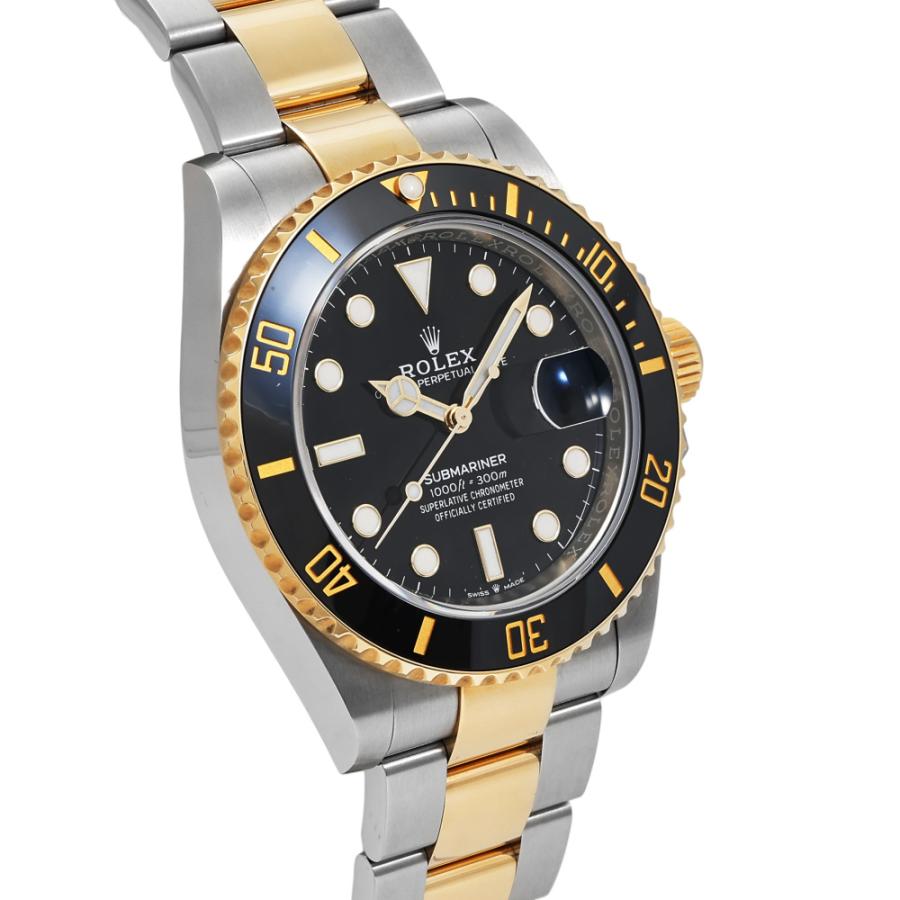 サブマリーナー ロレックス ROLEX デイト 126613LN ブラック/ドット文字盤 中古 腕時計 メンズ : ジェムキャッスル ゆきざき ...