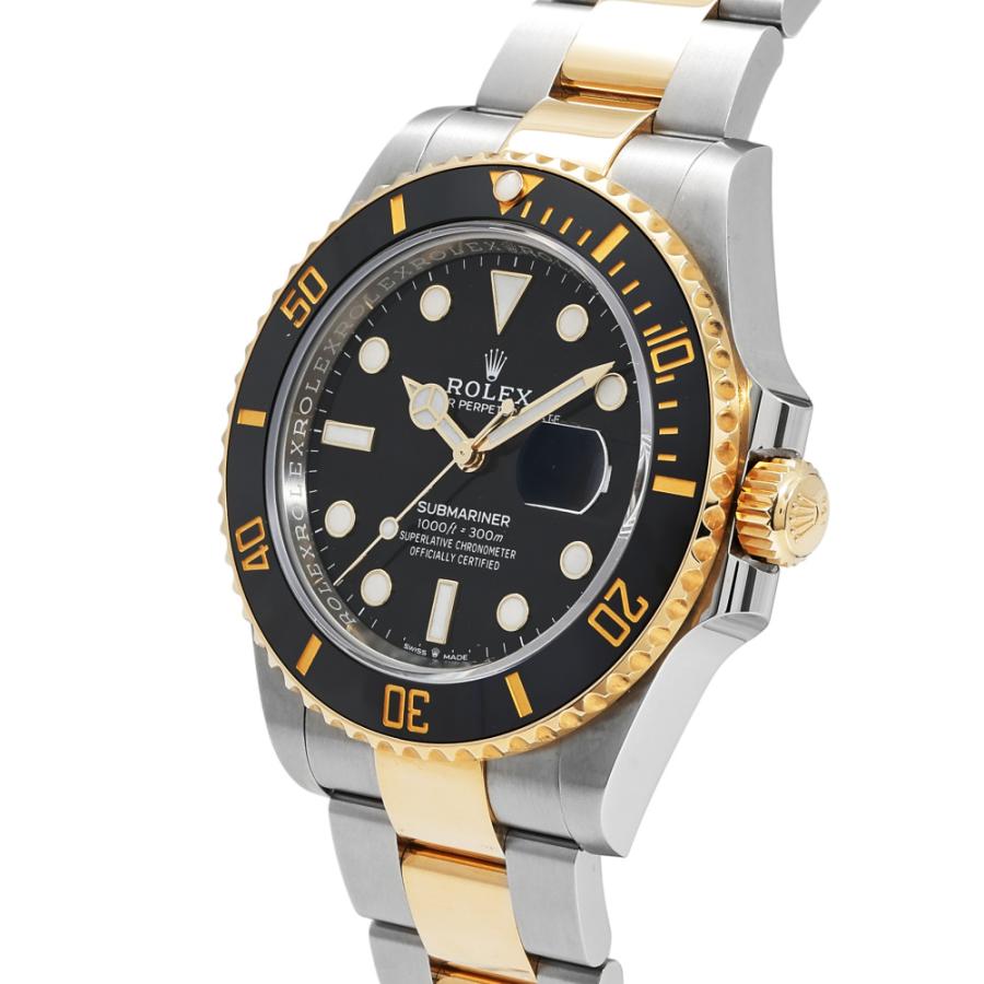サブマリーナー ロレックス ROLEX デイト 126613LN ブラック/ドット文字盤 中古 腕時計 メンズ : ジェムキャッスル ゆきざき ...