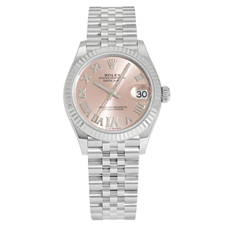 デイトジャスト ロレックス ROLEX 31 278274 ピンク/(VIダイヤ)ローマ