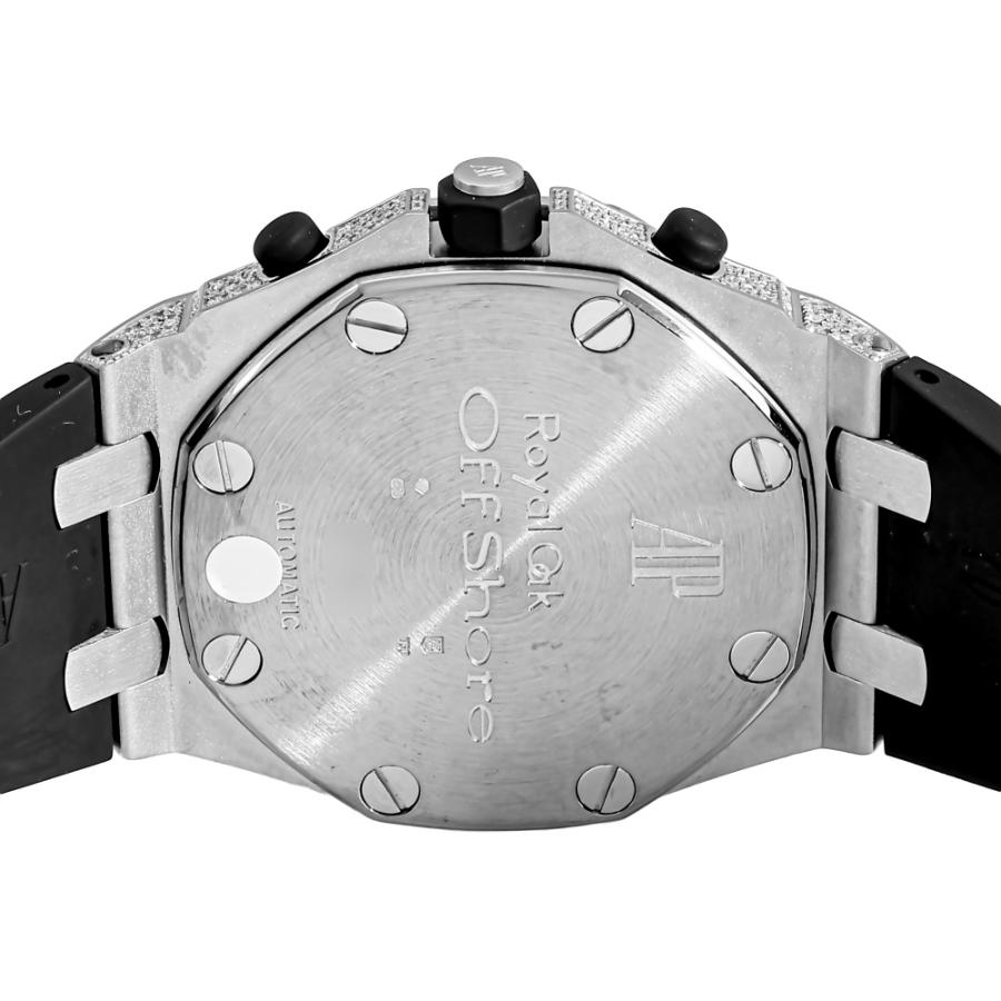 オーデマ・ピゲ AUDEMARS PIGUET ロイヤルオーク オフショア クロノグラフ 26067BC.ZZ.D002CR.01 ホワイトゴールド文字盤 中古 腕時計 メンズ_4