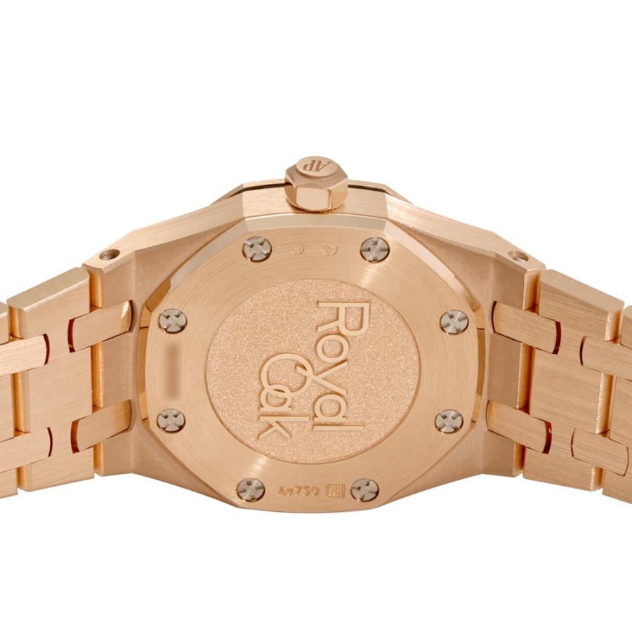 オーデマ・ピゲ AUDEMARS PIGUET ロイヤルオーク ミニ フロステッドゴールド クォーツ 67630OR.GG.1312OR.01 ピンクゴールド文字盤 未使用 腕時計 レディース_4