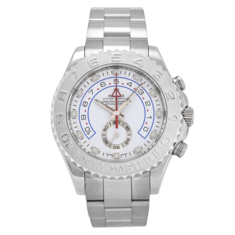 ヨットマスターII ロレックス ROLEX 116689 ホワイト/銀針文字盤 中古