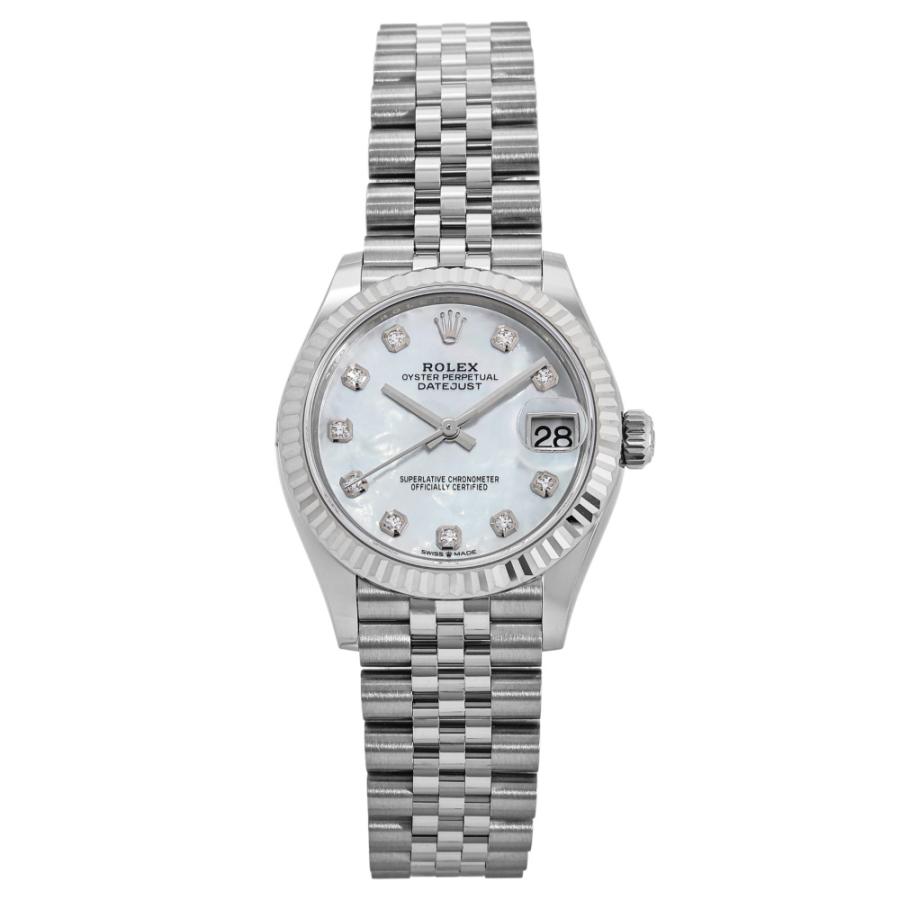 デイトジャスト ロレックス ROLEX 31 278274NG ホワイト/10PD文字盤