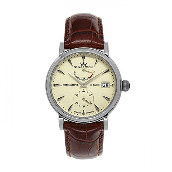 ヨンガー&ブレッソン Yonger&Bresson ベルカステル YBH8358-08 アイボリー文字盤 新品 腕時計 メンズ