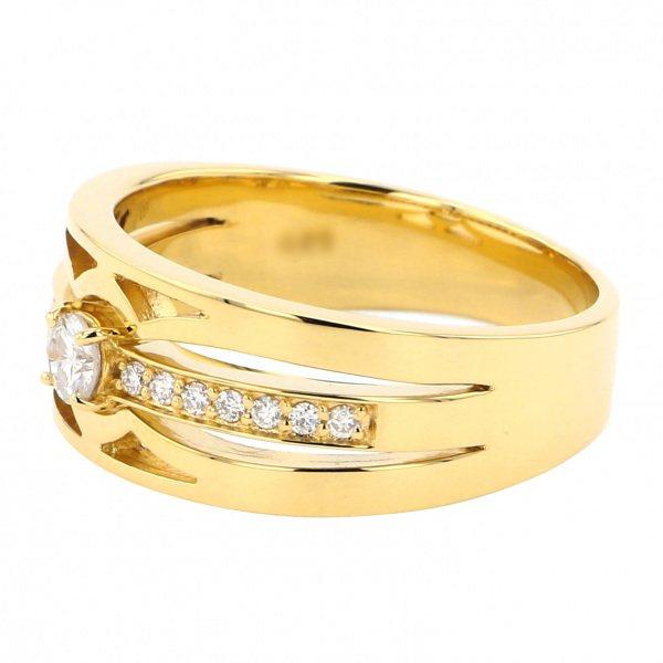 【ほぼ未使用】 レガリア リング イエローゴールド ダイヤモンド YMR14YG 新品 ジュエリー 【3285495458】(115830円)