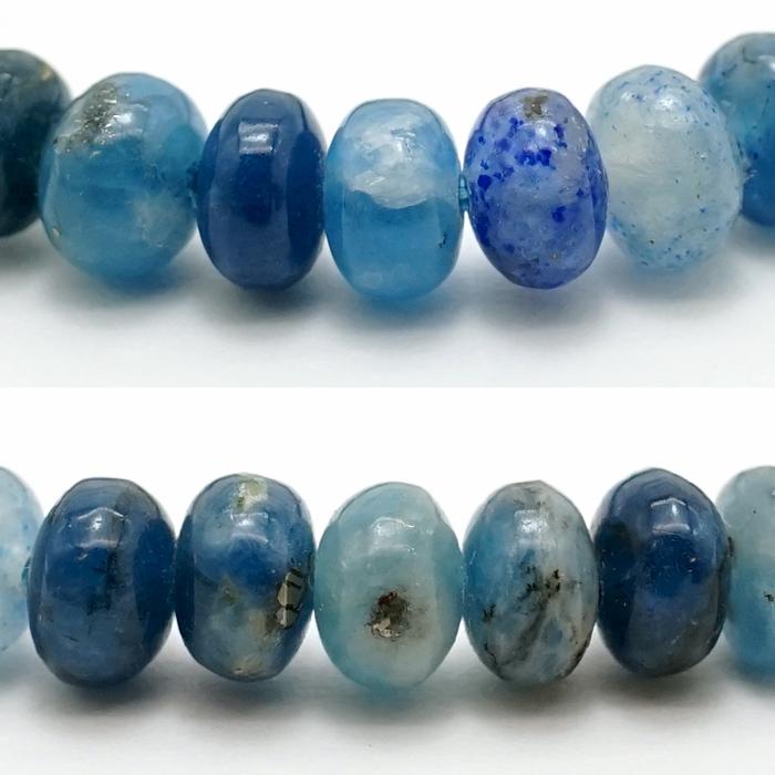 アフガナイト ブレスレット アフガニスタン産 ボタンカット Afghanite 