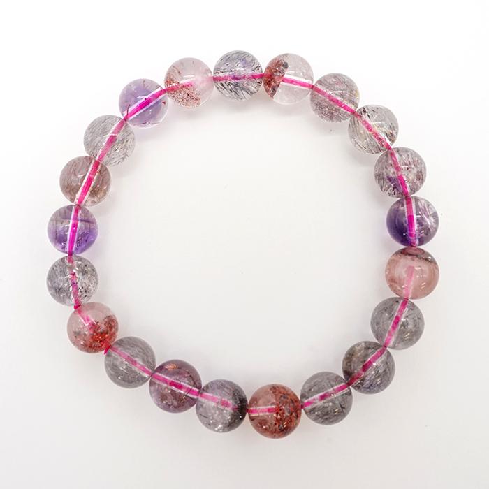 スーパーセブン ブレスレット 9mm ブラジル産 superseven 天然石